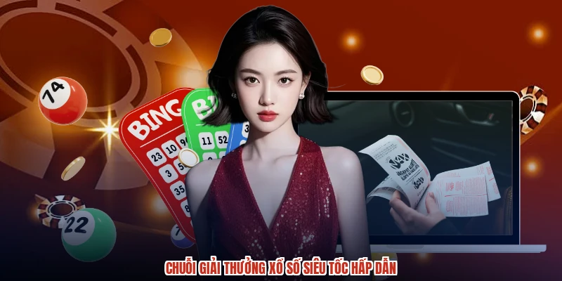 Chuỗi giải thưởng xổ số siêu tốc hấp dẫn