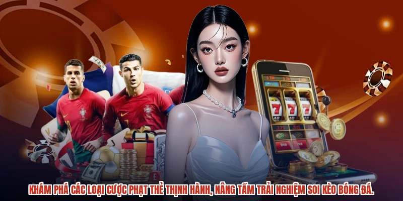 Khám phá các loại cược phạt thẻ thịnh hành, nâng tầm trải nghiệm soi kèo bóng đá.