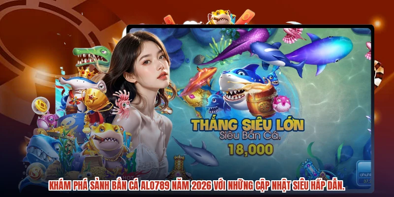 Khám phá sảnh bắn cá ALO789 năm 2026 với những cập nhật siêu hấp dẫn.